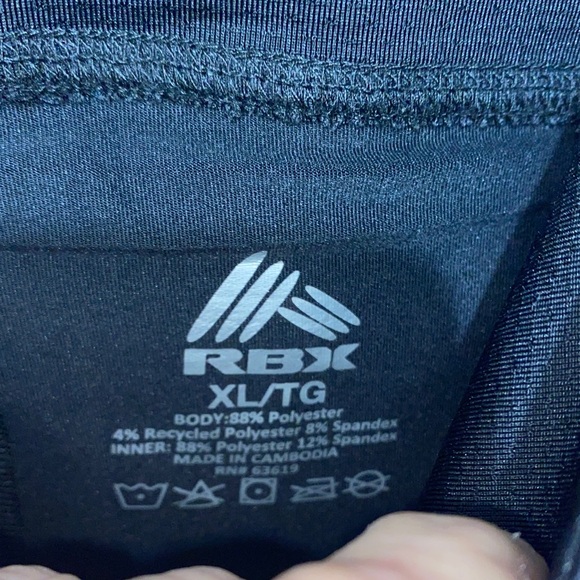 1226 RBX Black Skort - Picture 2 of 4